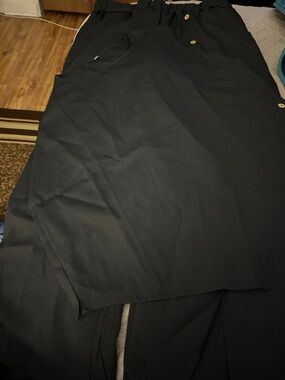 Women’s Black Two Piece Pant Set